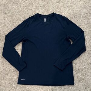 Athletic Works Navy Crew Neck Tee